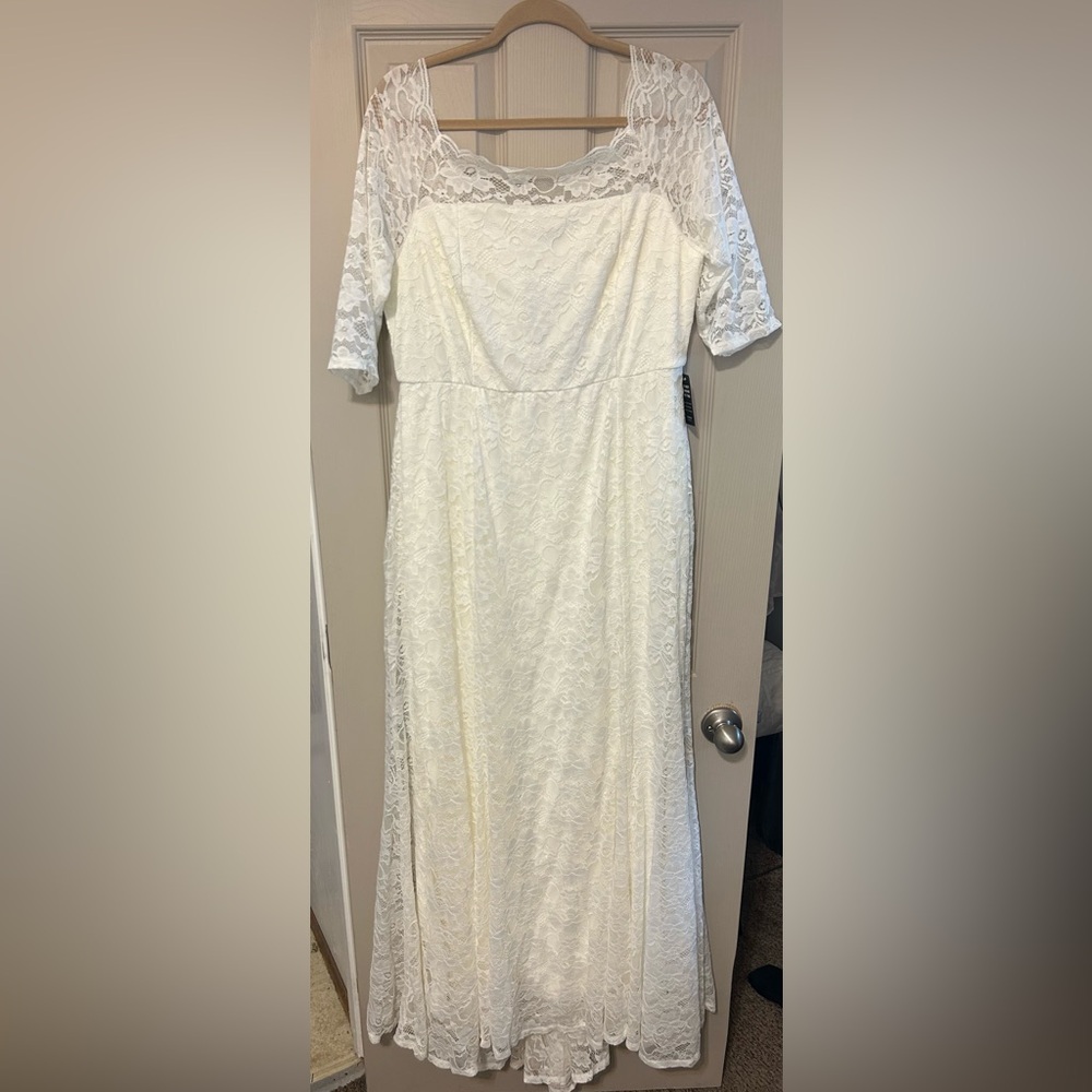 Ivory Lace Gown